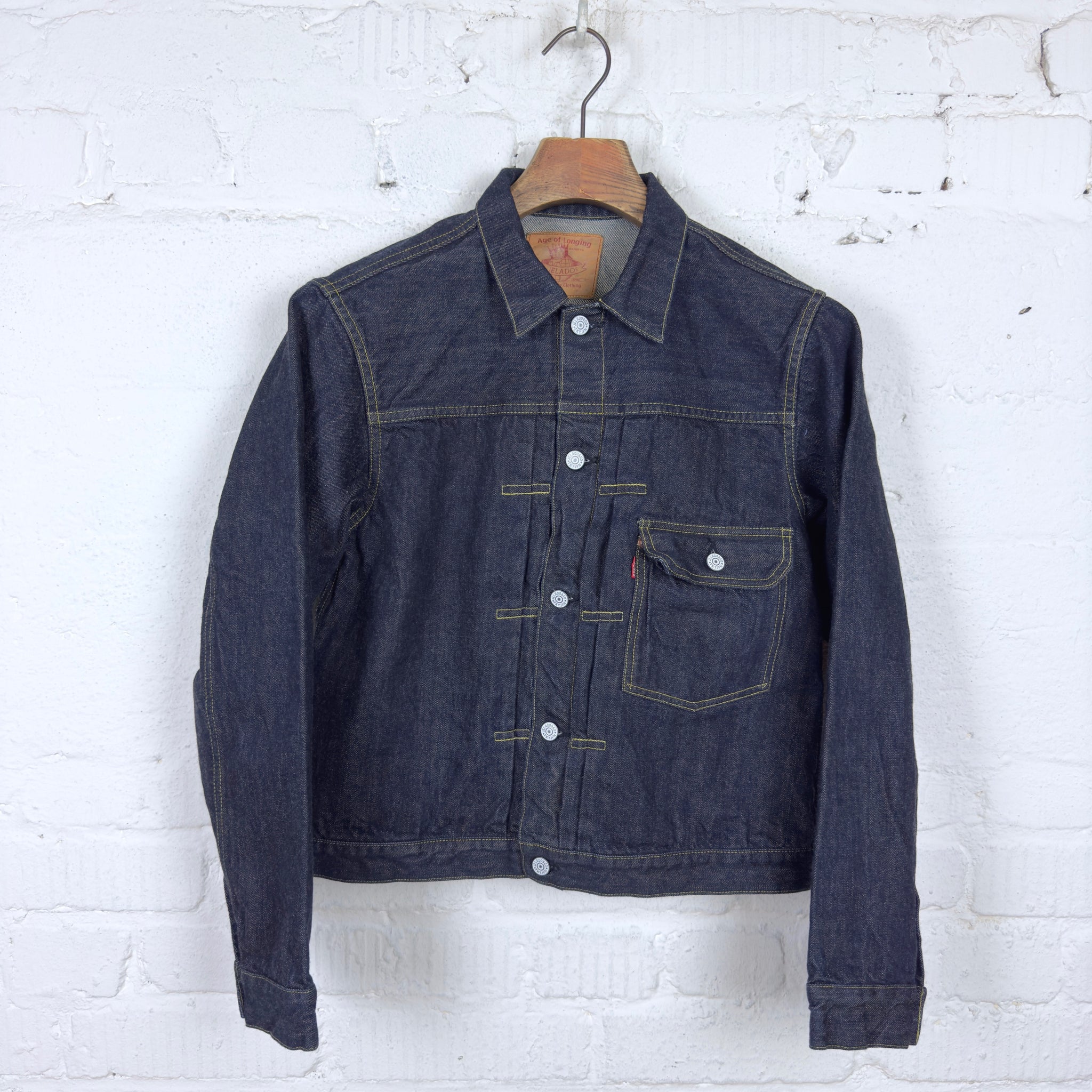 jelado | 'age of longing' black tag 407exx denim jacket