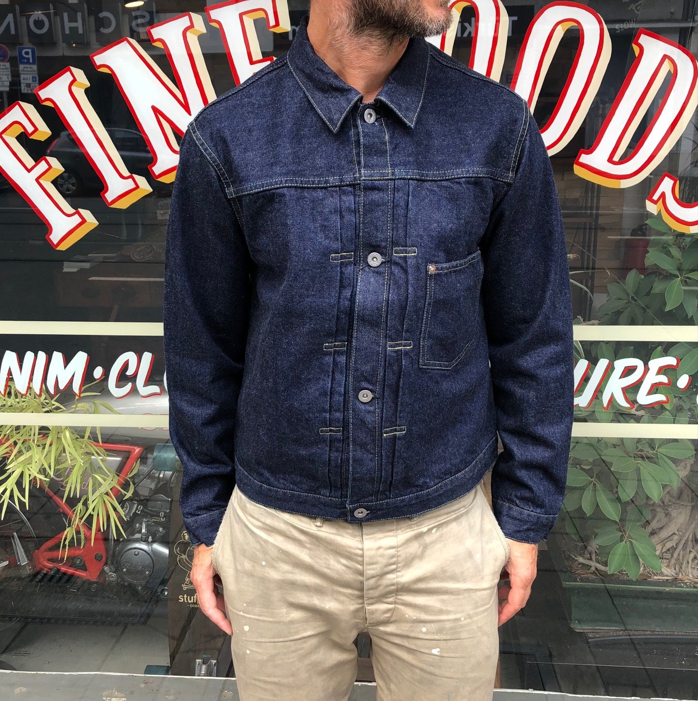 anniversary denim jacket s407xx | jelado | made in japan – stuf|f