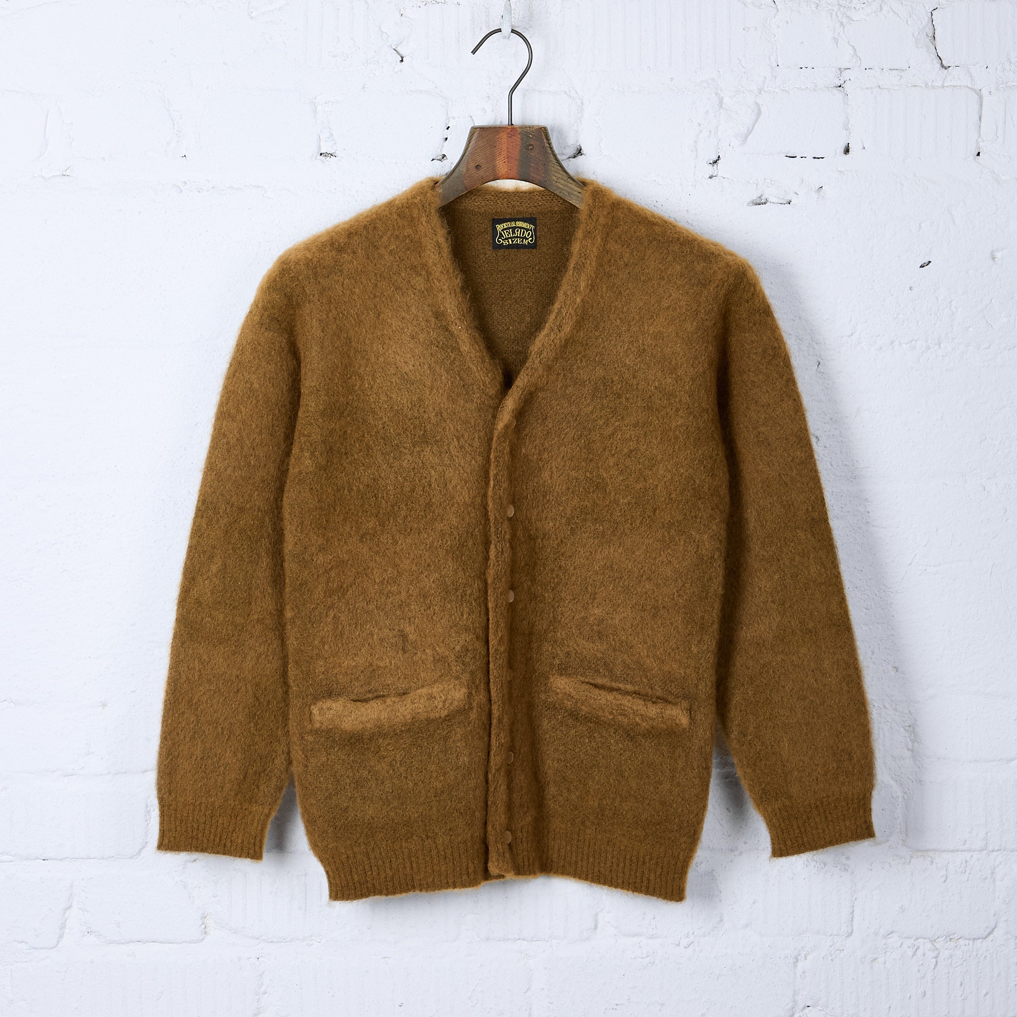 jelado cobain mohair cardigan gold - Main Image
