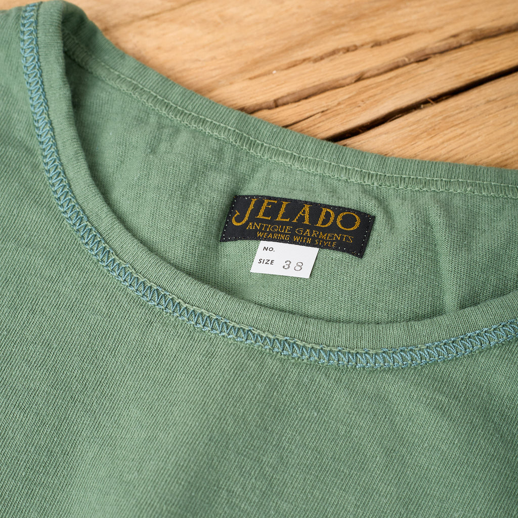 jelado | usmc loopwheel tee - green - Bild 4