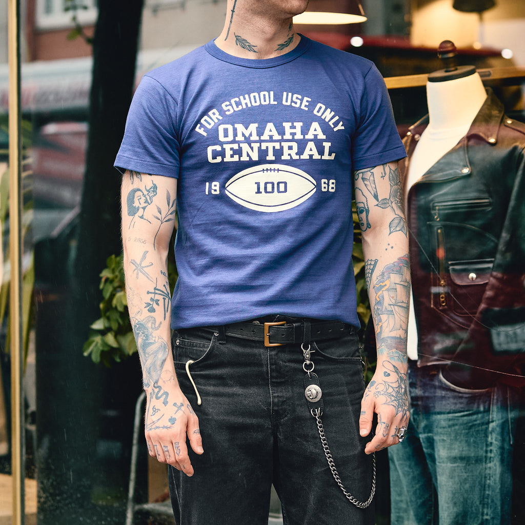 john gluckow by warehouse | jg-cs06 for school use tee fade blue - Bild 2