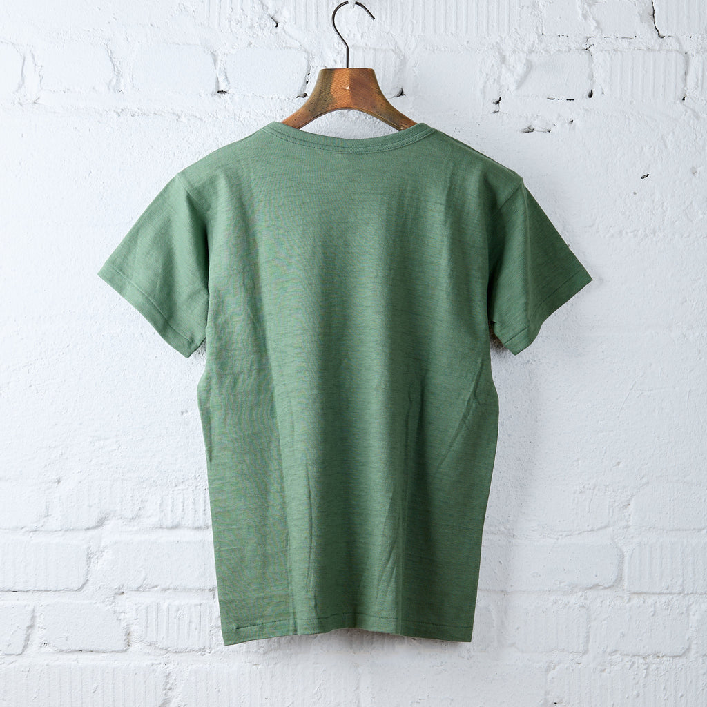 john gluckow by warehouse | jg-cs06 sc logo t-shirt mc green - Bild 3