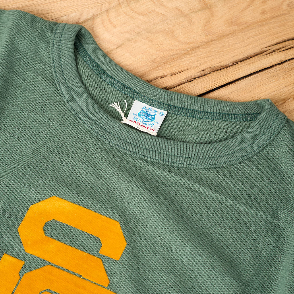 john gluckow by warehouse | jg-cs06 sc logo t-shirt mc green - Bild 4