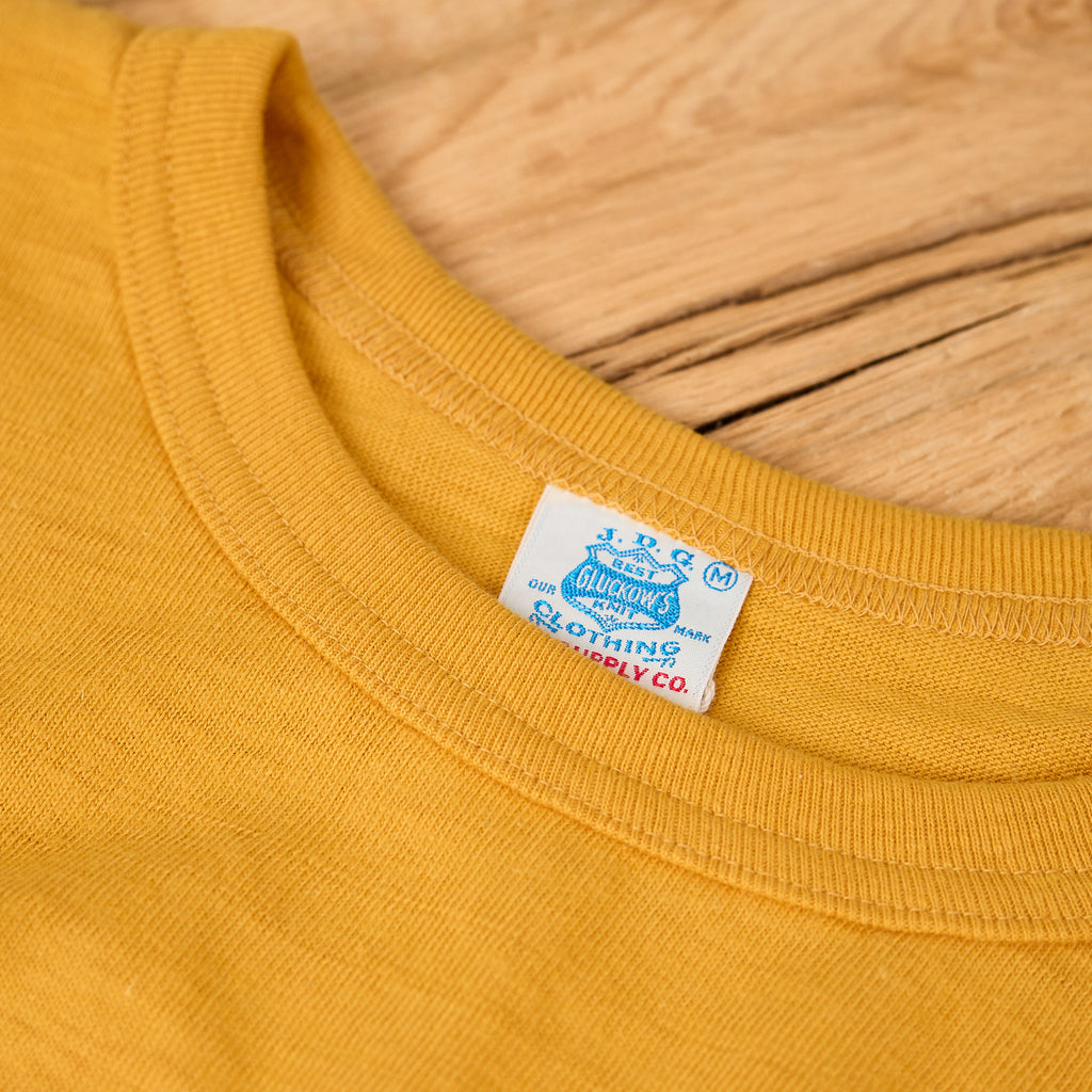 john gluckow by warehouse | jg-cs06 standard t-shirt deep gold - Bild 3