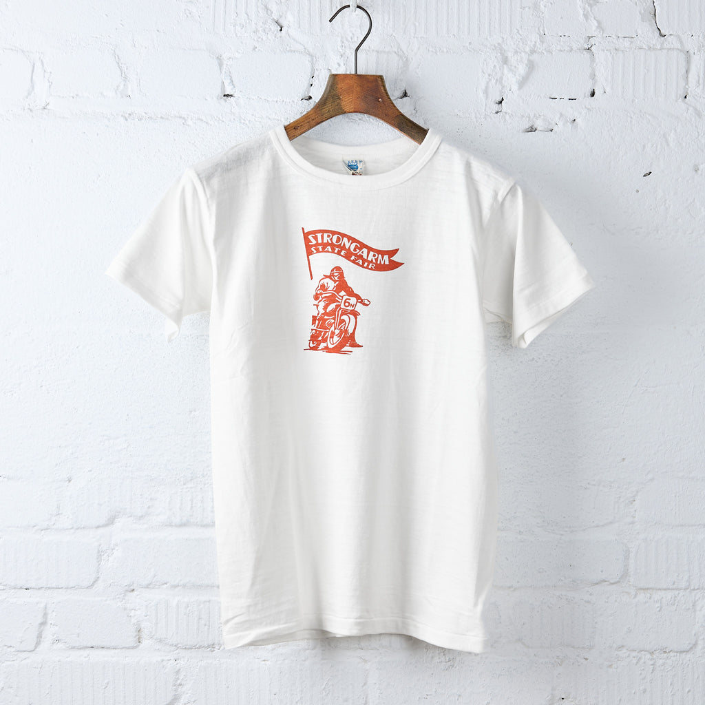 john gluckow by warehouse | jg-cs06 state fair tee off-white