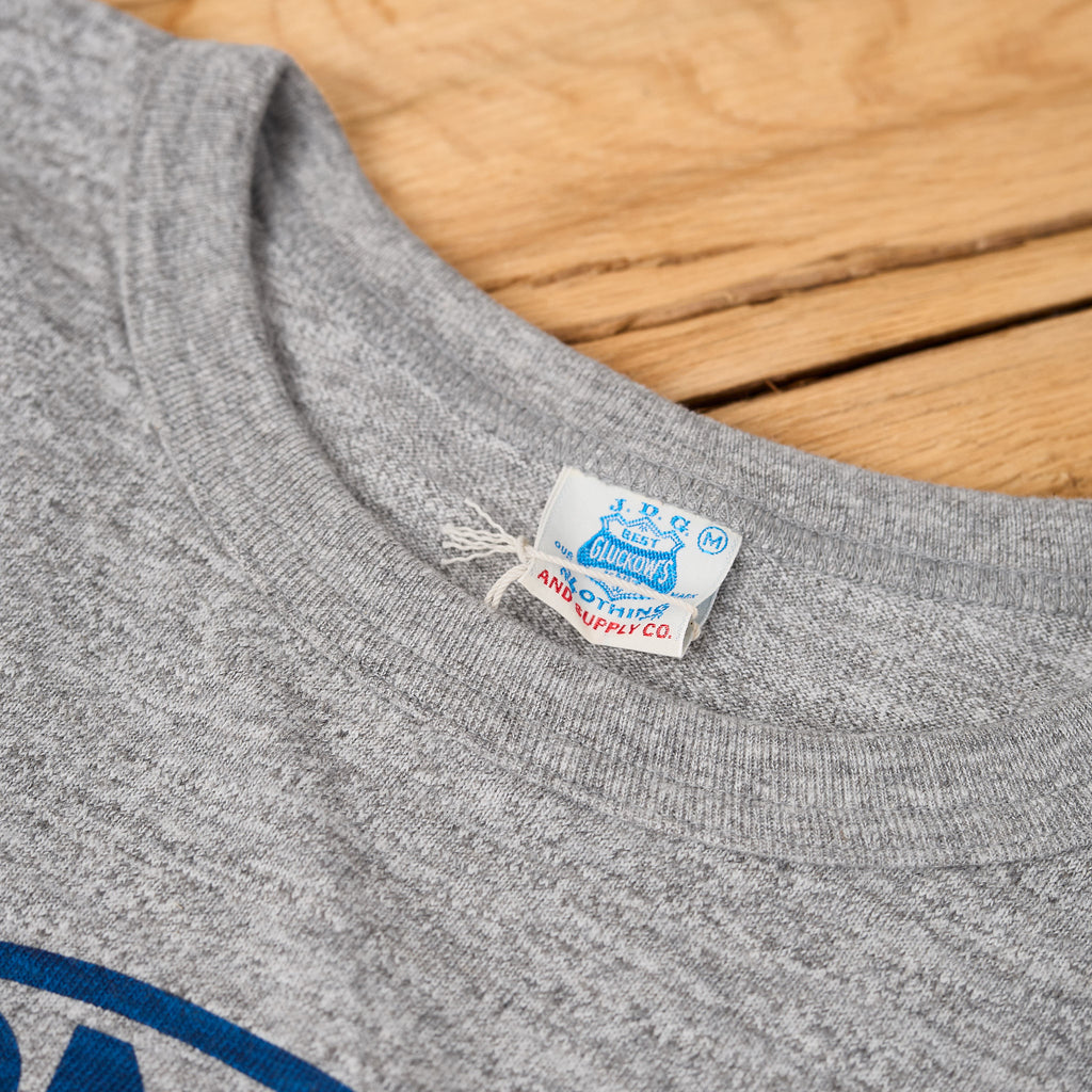 john gluckow by warehouse | jg-cs06 strongarm atlantic tee heather grey - Bild 3