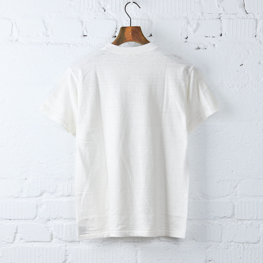 john gluckow by warehouse | jg-cs07 standard pocket t-shirt off-white - Bild 2