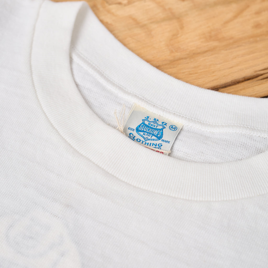 john gluckow by warehouse | jg-cs07 standard pocket t-shirt off-white - Bild 3