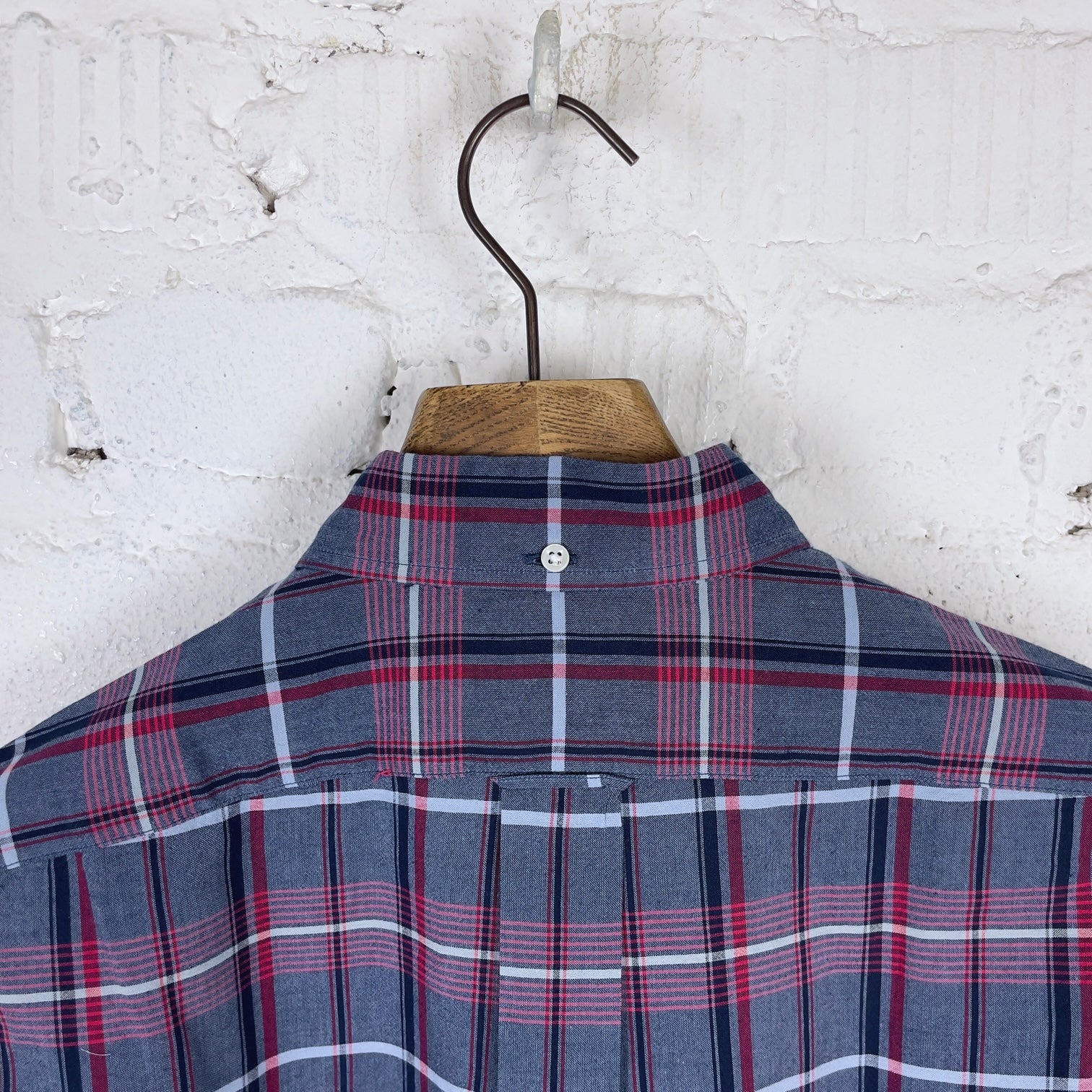 kamakura shirts | vintage ivy button down blue madras plaid shirt stuf|f-official kamakura shirts | vintage ivy button down blue madras plaid shirt stuf|f-official