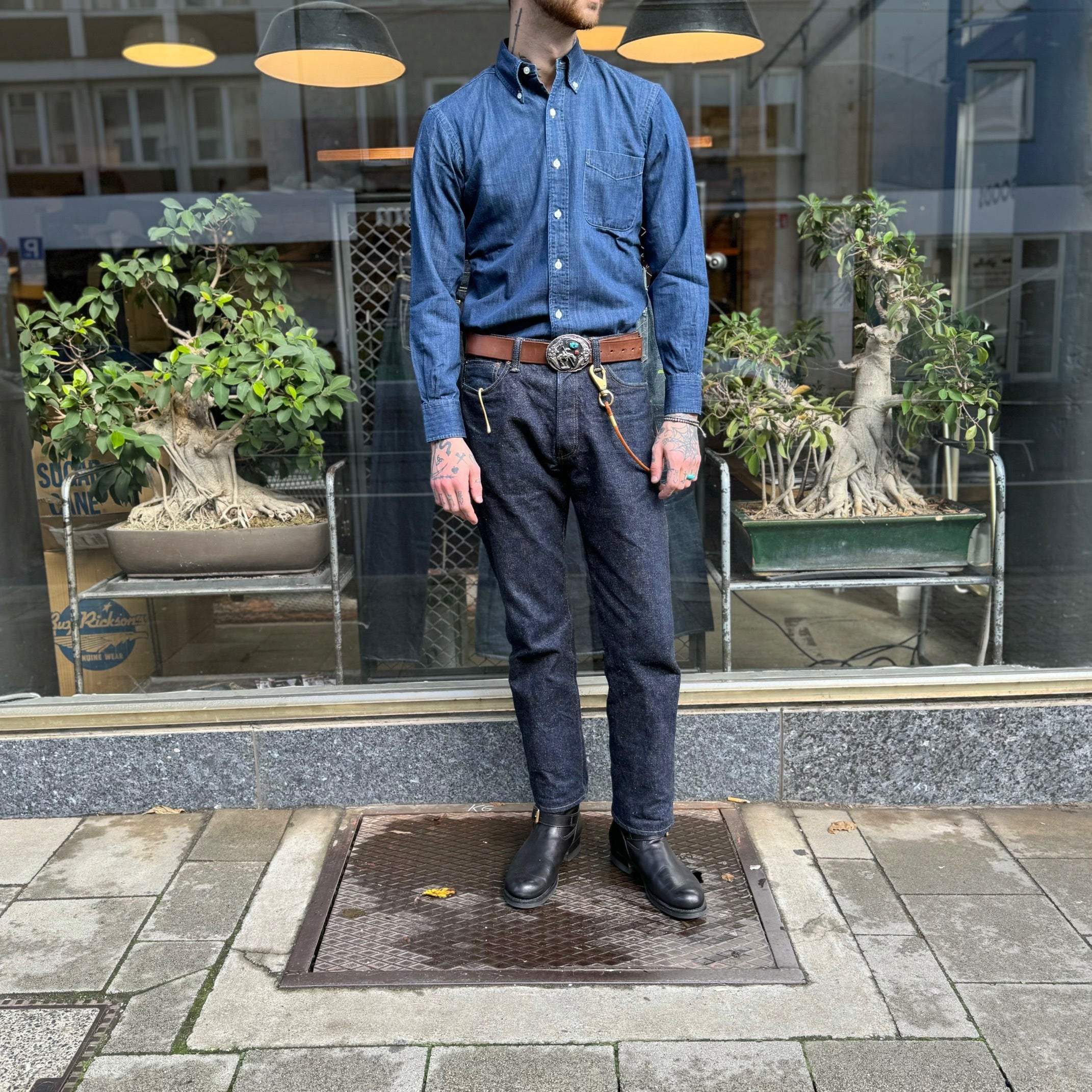 kamakura shirts | vintage ivy japanese denim 7oz