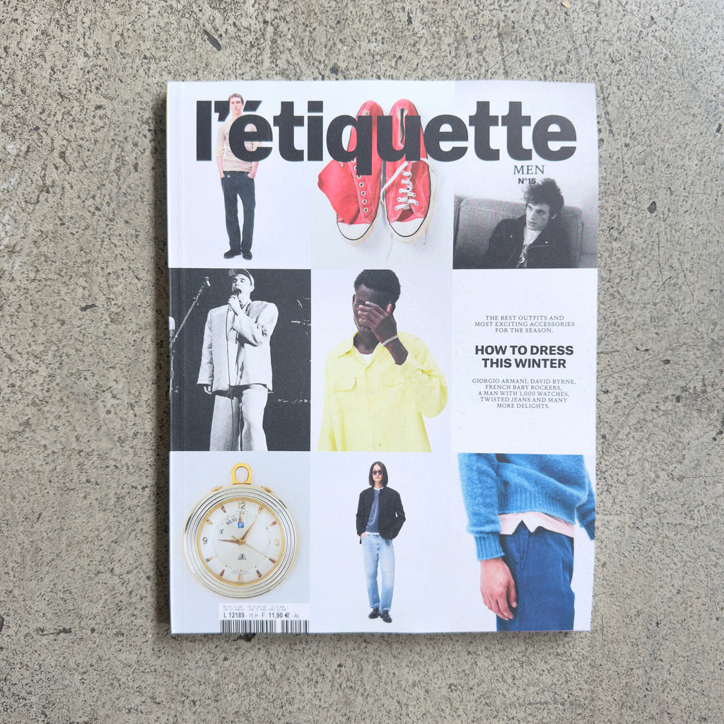 l’étiquette magazine | l’étiquette men – issue 15 (uk version)