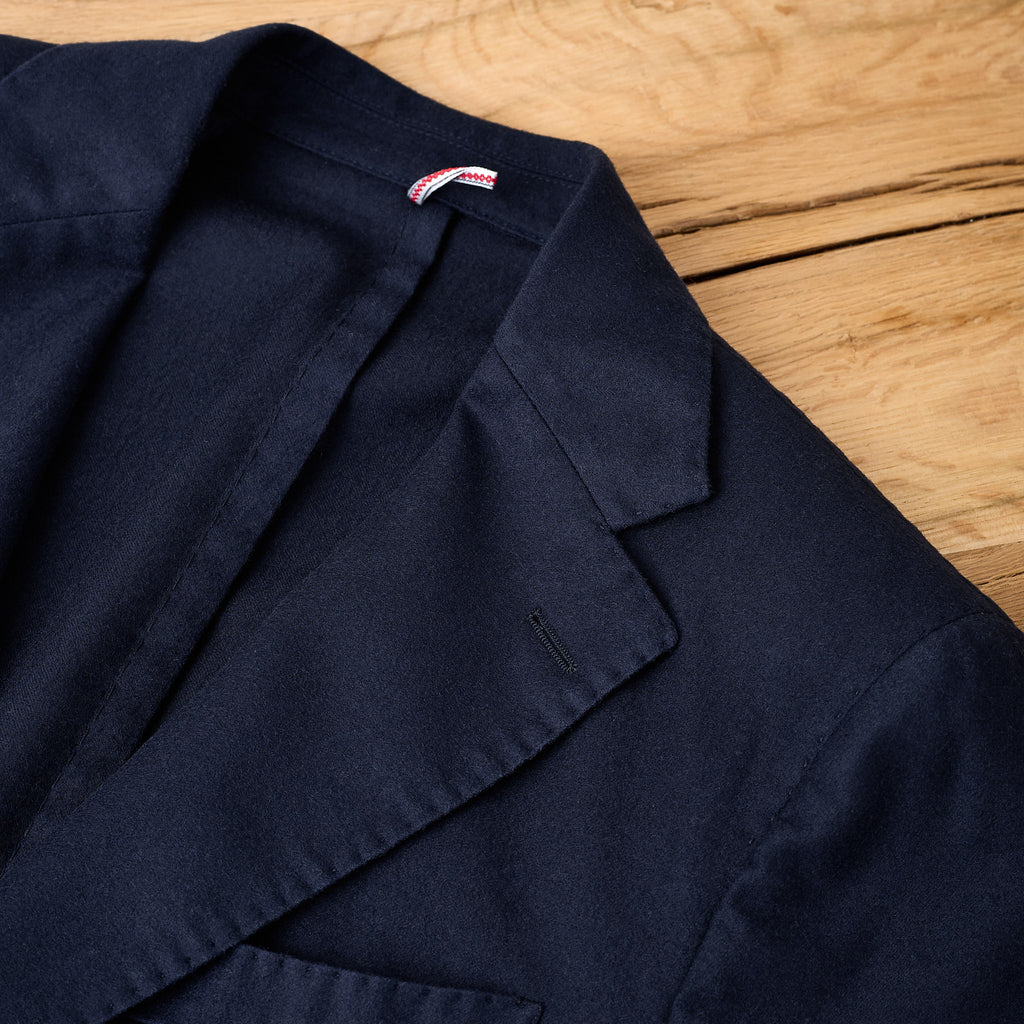 the last of the true by santaniello | wool blazer - navy - Bild 3