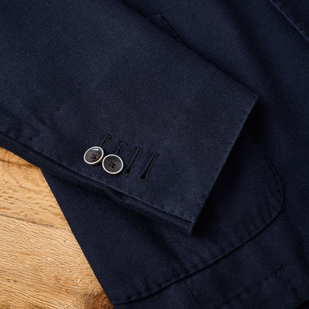 the last of the true by santaniello | wool blazer - navy - Bild 5
