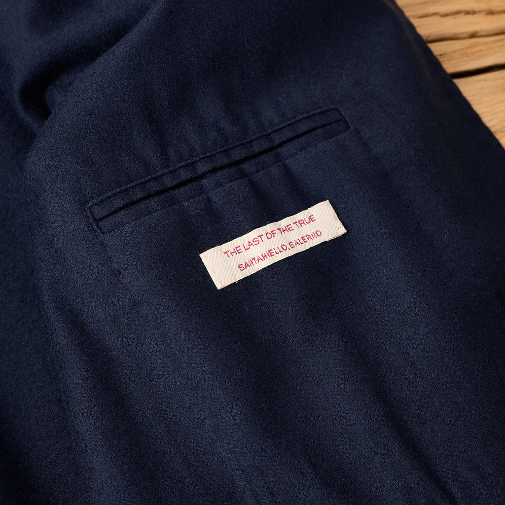 the last of the true by santaniello | wool blazer - navy - Bild 6