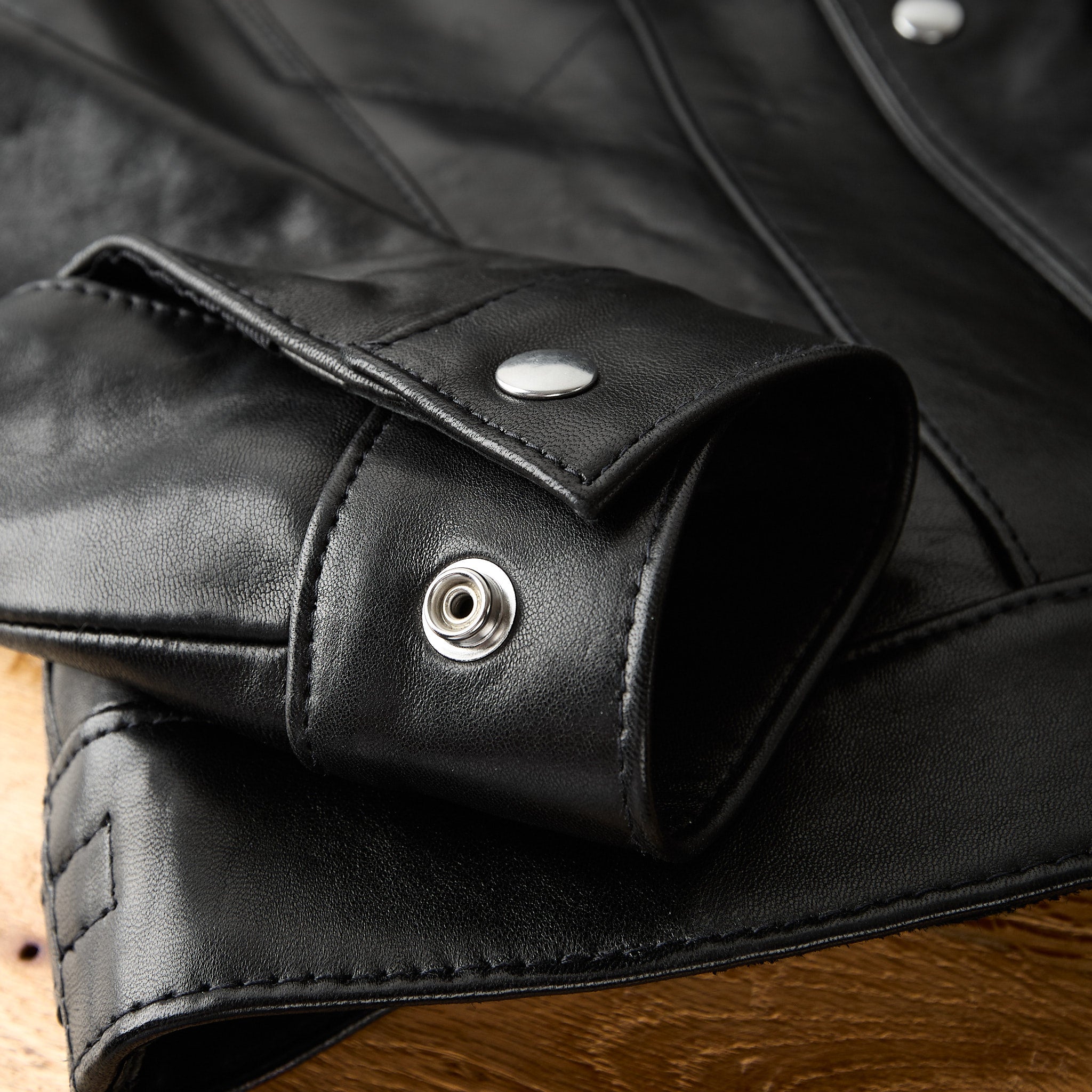 lewis leathers | western jkt no. 988 sheep - black – stuf|f-official