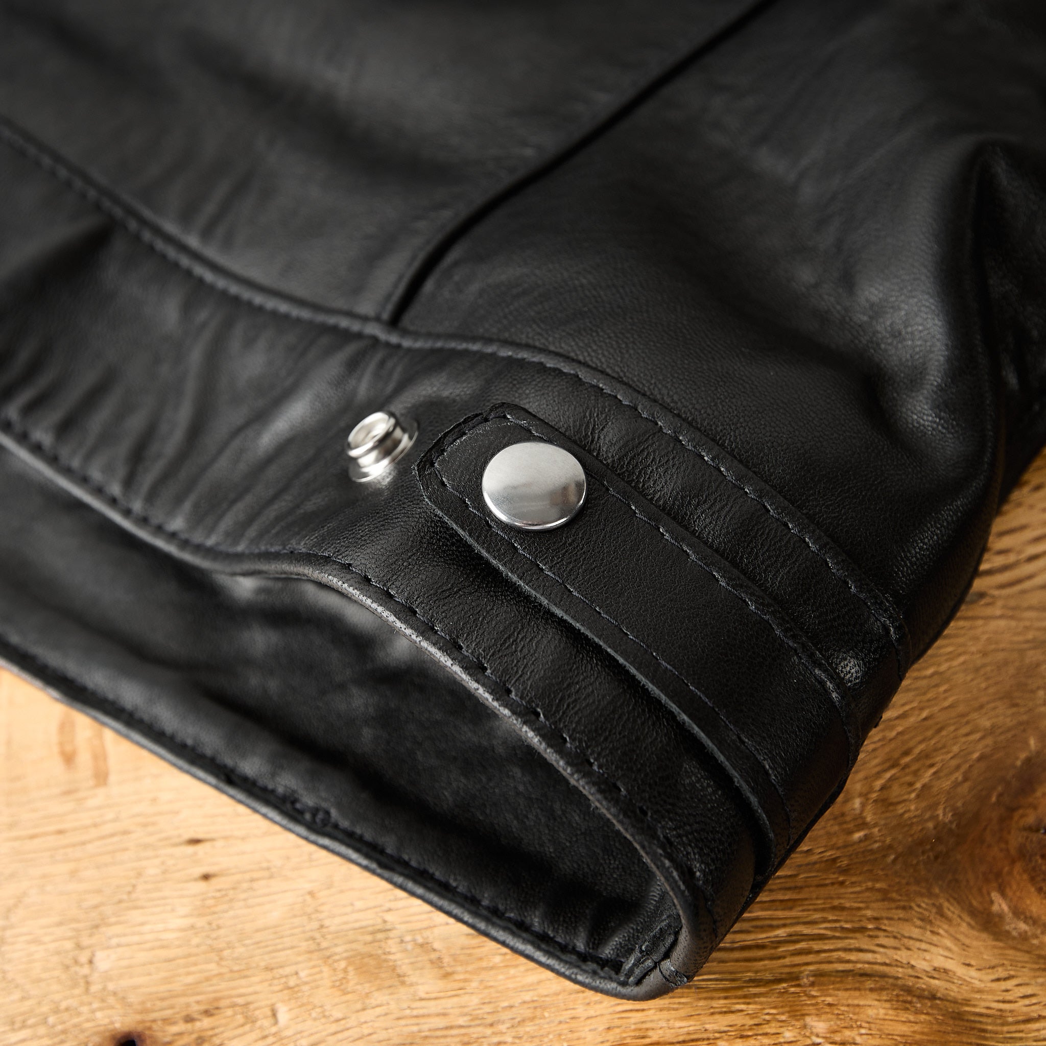 lewis leathers | western jkt no. 988 sheep - black – stuf|f-official