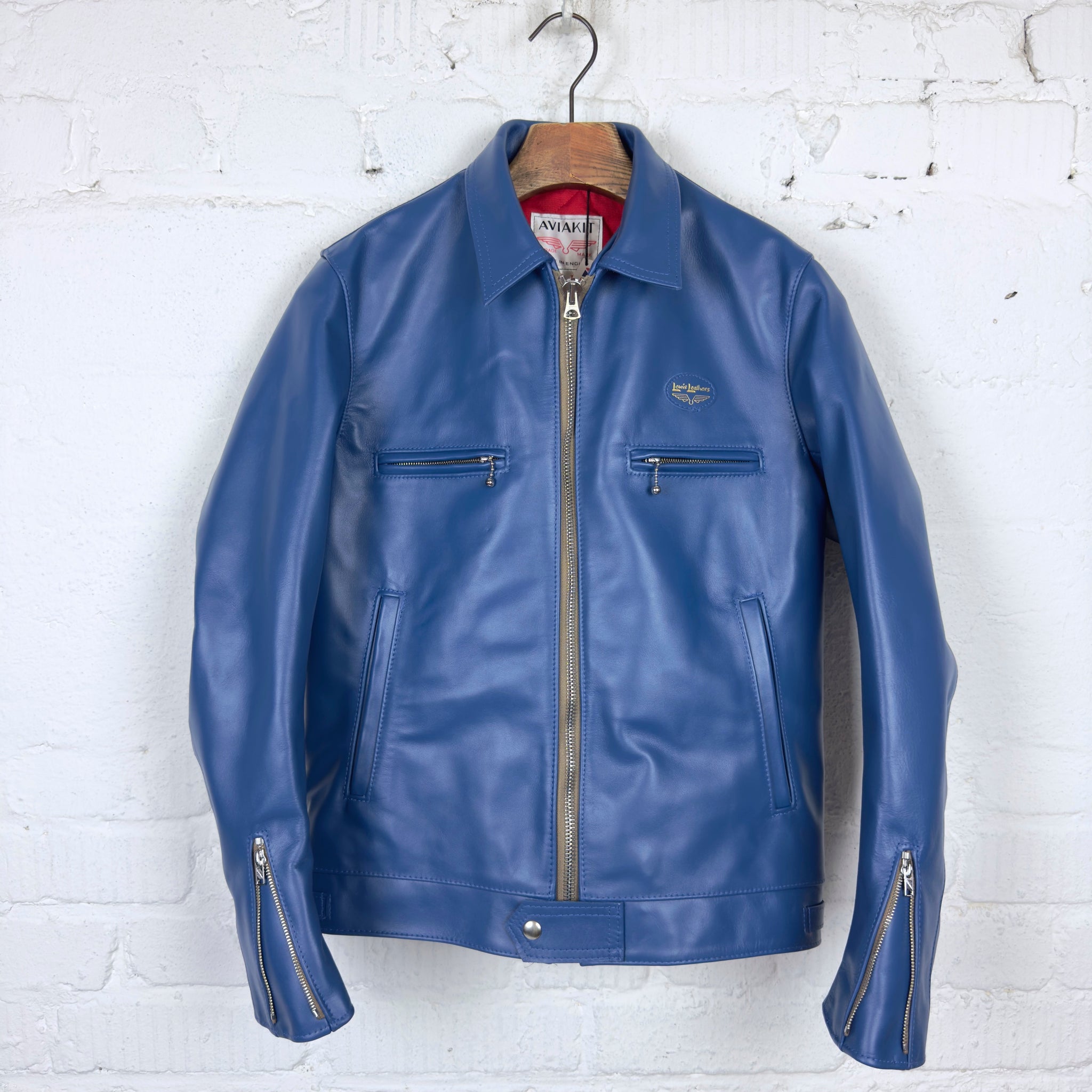 lewis leathers x stuf|f | 551uk blue horse lewis leathers x stuf|f | 551uk blue horse
