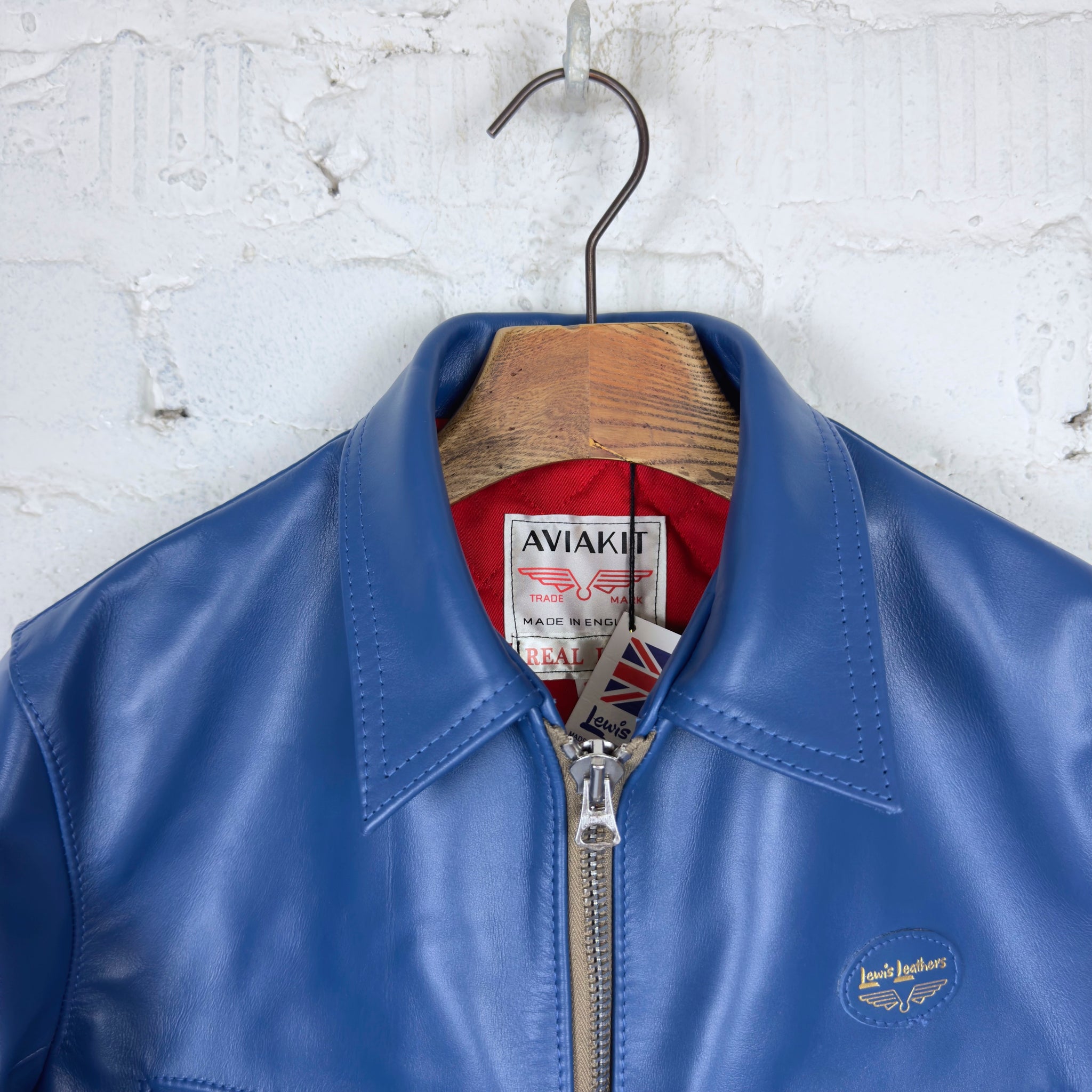 lewis leathers x stuf|f | 551uk blue horse 