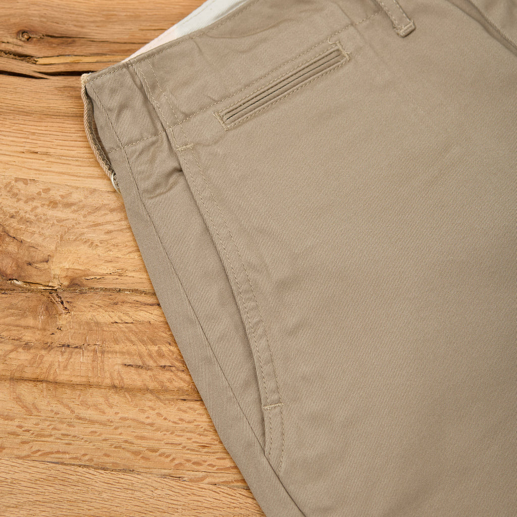 buzz rickson's | br52381 / early military chinos (mod.) 1945 model shorts - beige - Bild 4