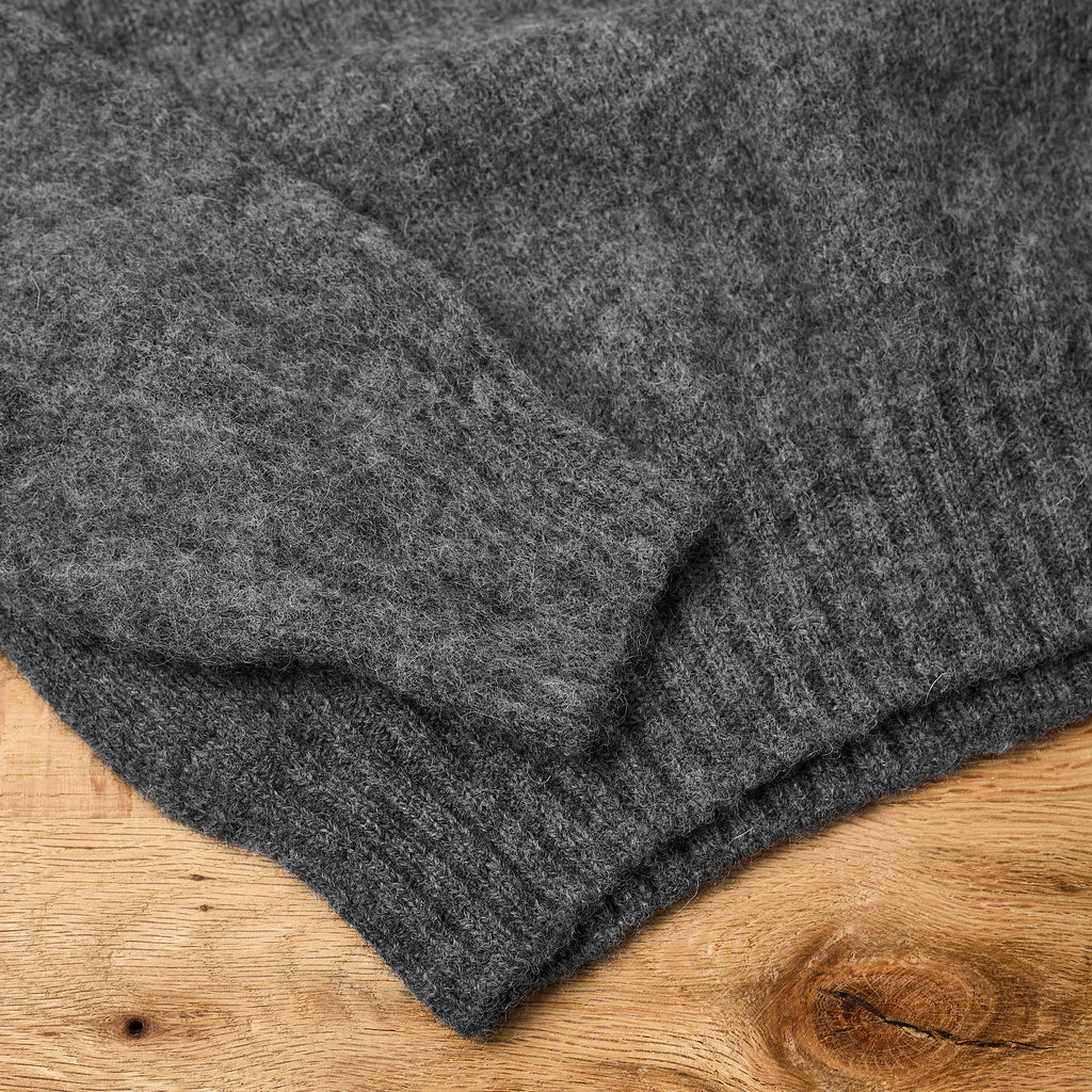 malloch's | grey kelso brushed shetland jumper - Bild 5