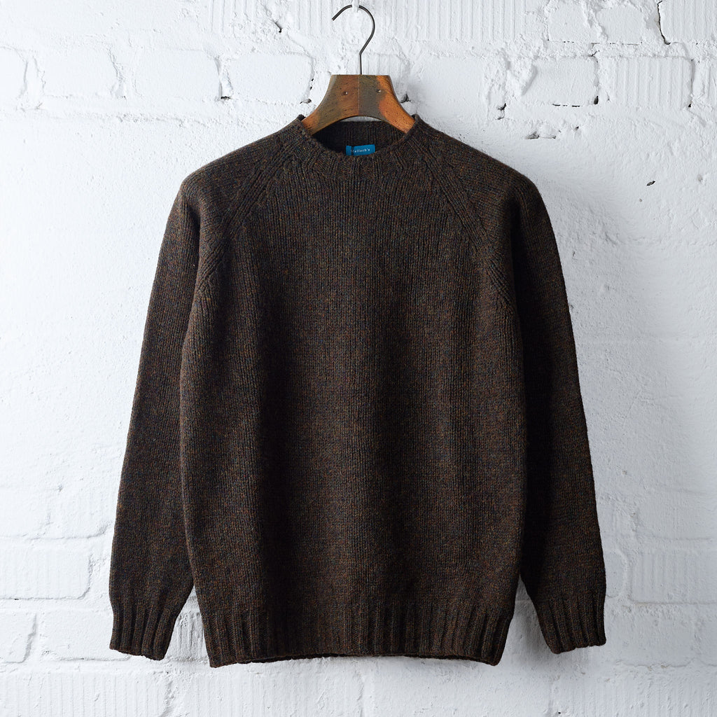malloch's | turin kenmore chunky shetland jumper
