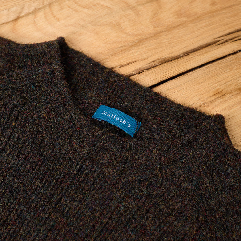 malloch's | turin kenmore chunky shetland jumper - Bild 4