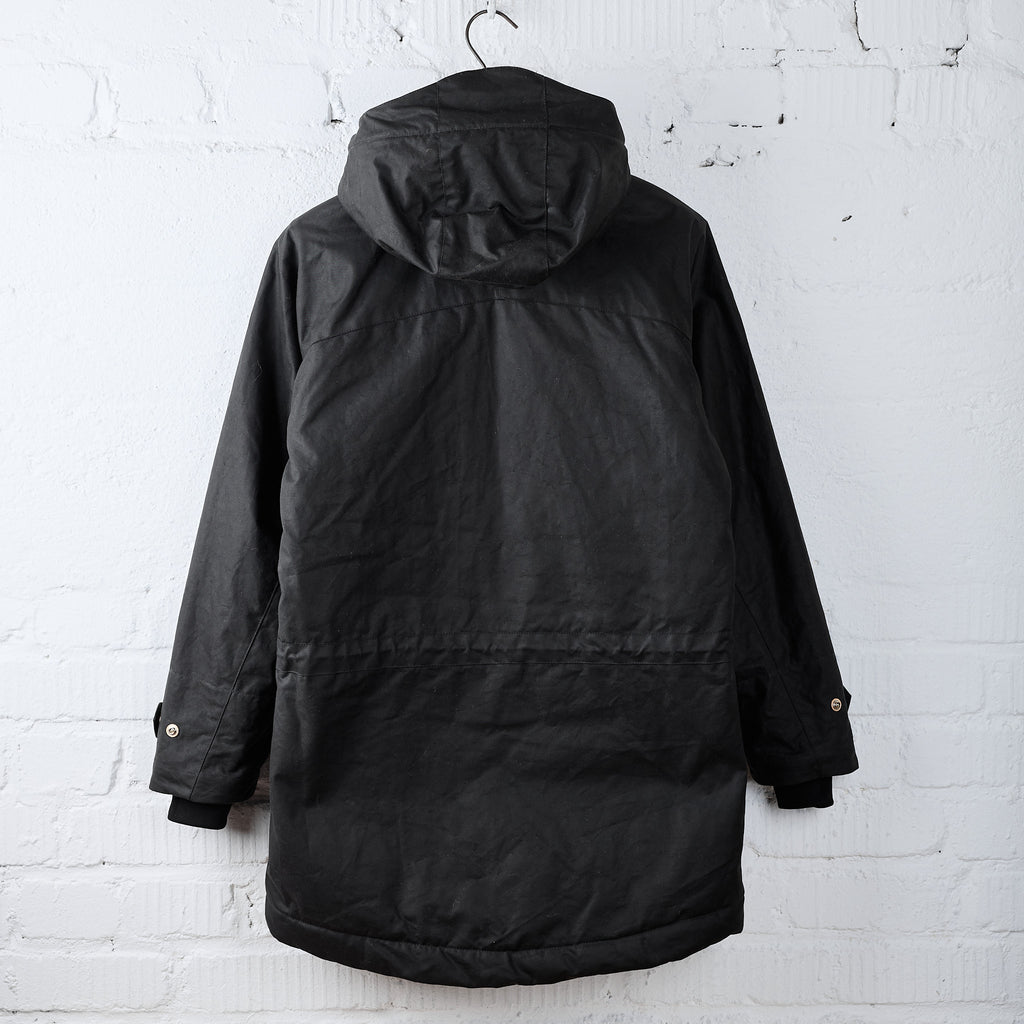 manifattura ceccarelli | 7013-wx long mountain jacket black - Bild 2