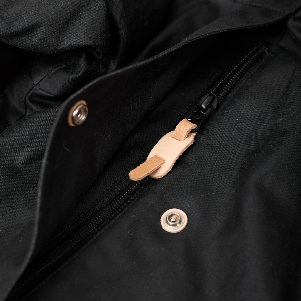 manifattura ceccarelli | 7013-wx long mountain jacket black - Bild 4