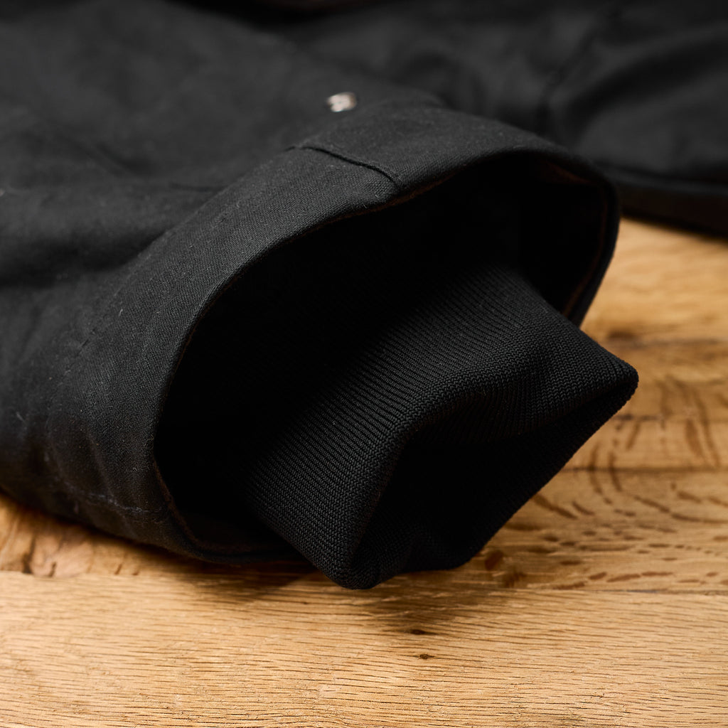 manifattura ceccarelli | 7013-wx long mountain jacket black - Bild 6