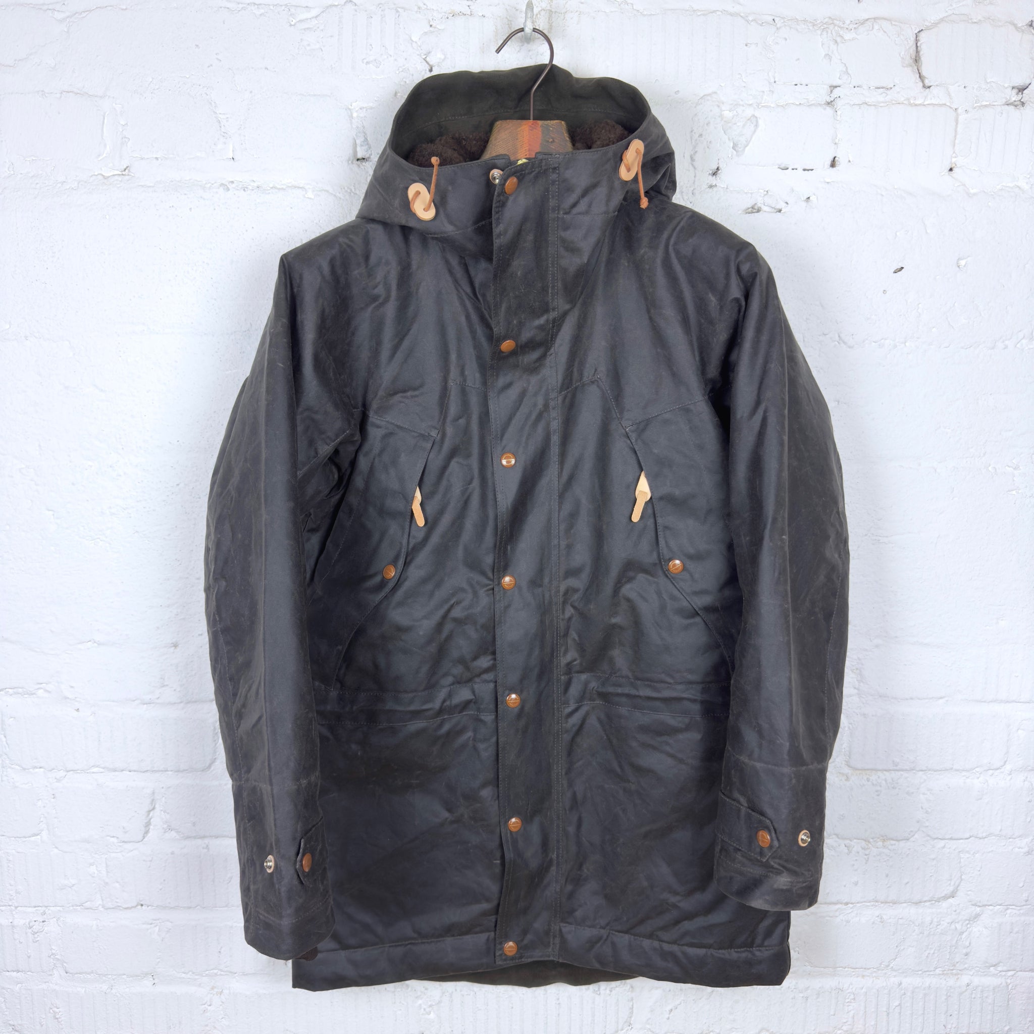 manifattura ceccarelli | 7013-wx long mountain jacket chocolate