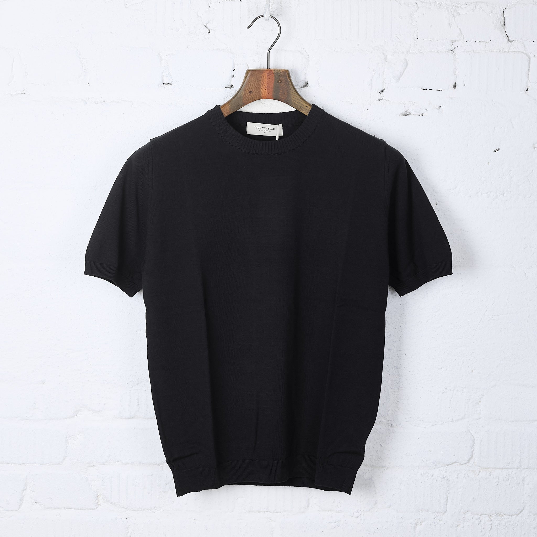 mooncastle | ic1 ice cotton crewneck tee black – stuf|f-official
