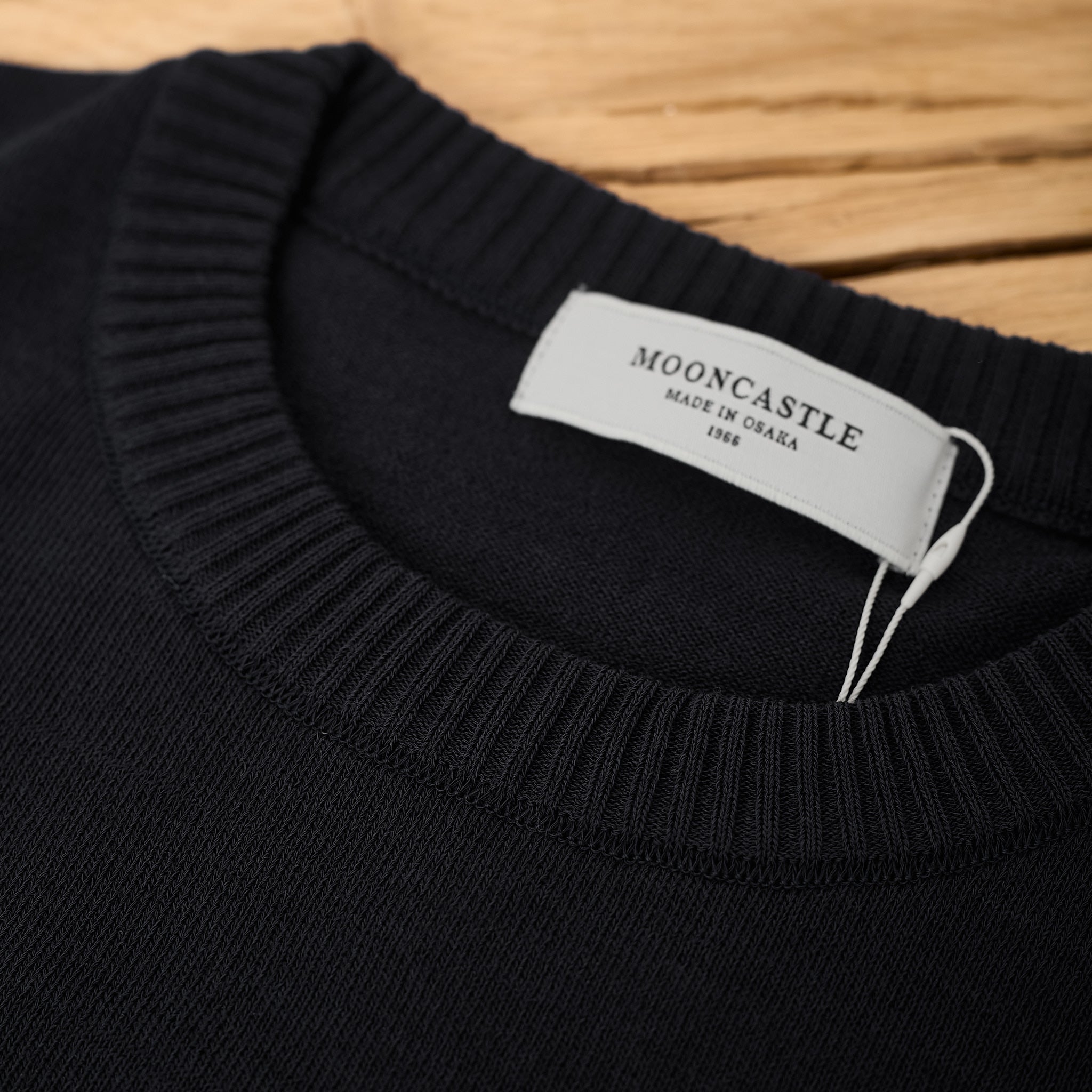 mooncastle | ic1 ice cotton crewneck tee black – stuf|f-official