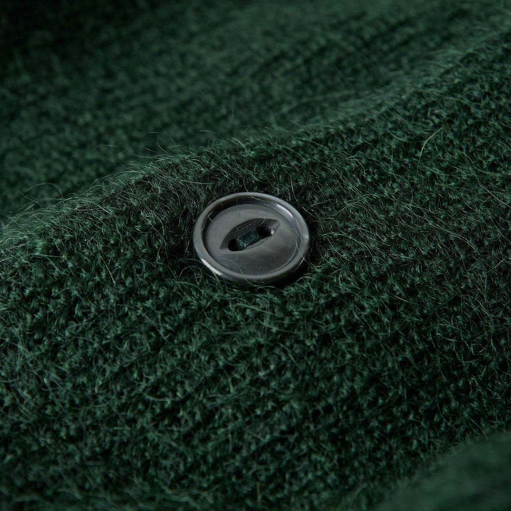 mooncastle | m2203 mohair cardigan dark green - Bild 4