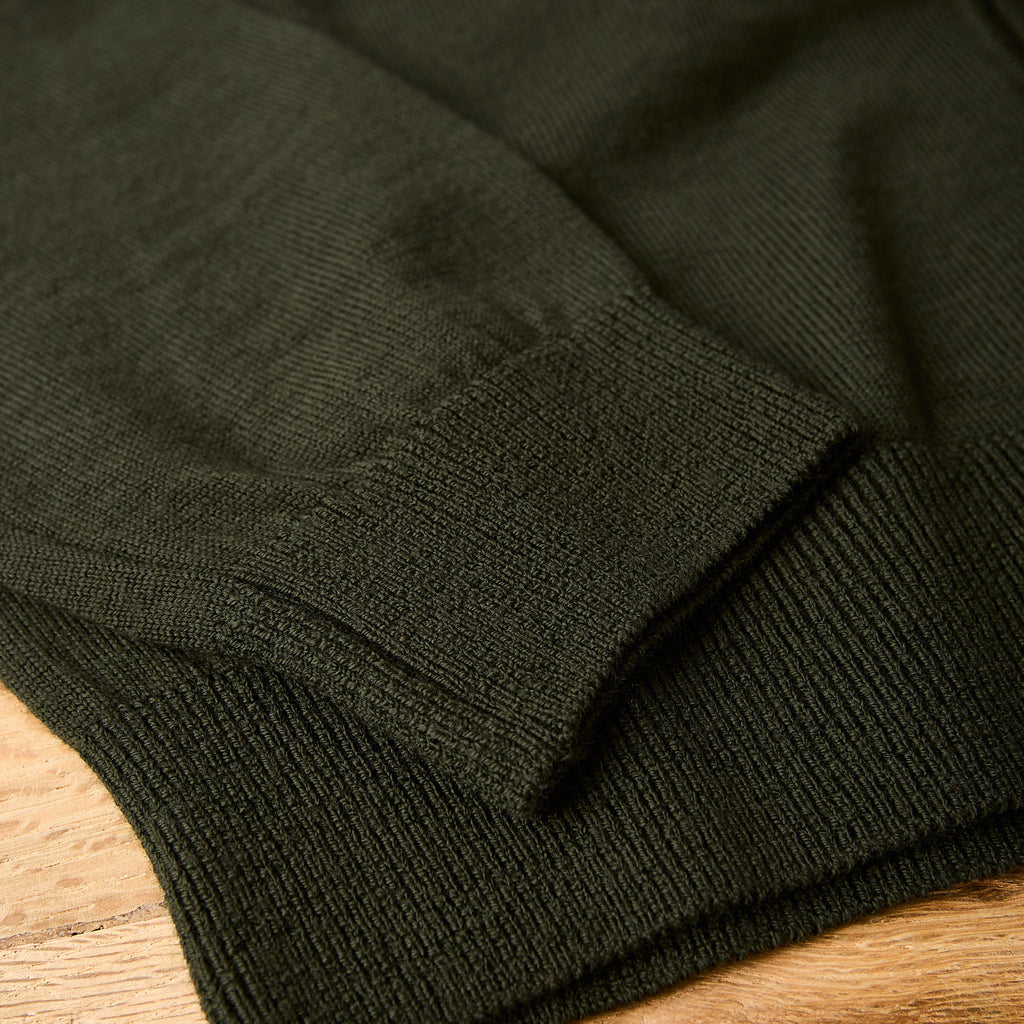 mooncastle | wool cardigan dark olive - Bild 5