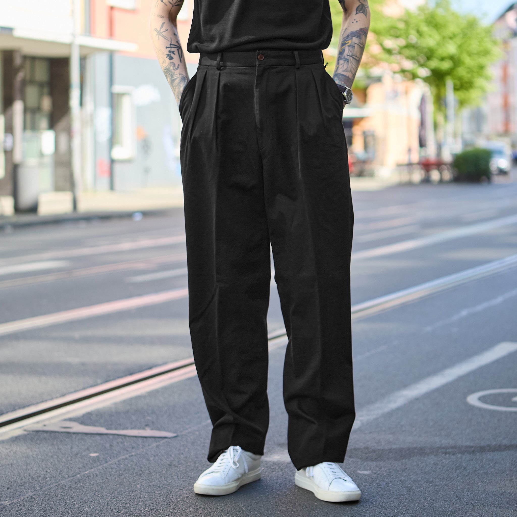 パンツ NEAT CHINO Black 48 neat | neat chino black – stuf|f-official