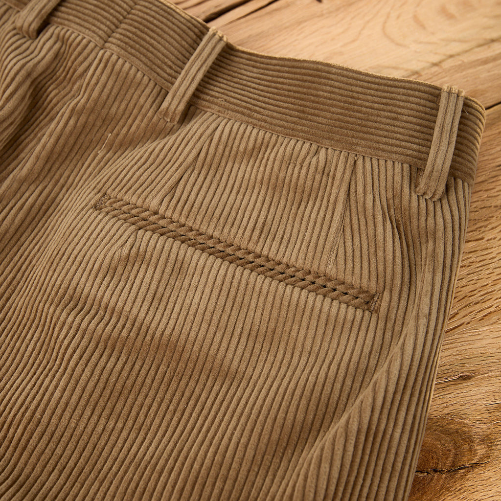 neat | highdensity corduroy standard - camel - Bild 4