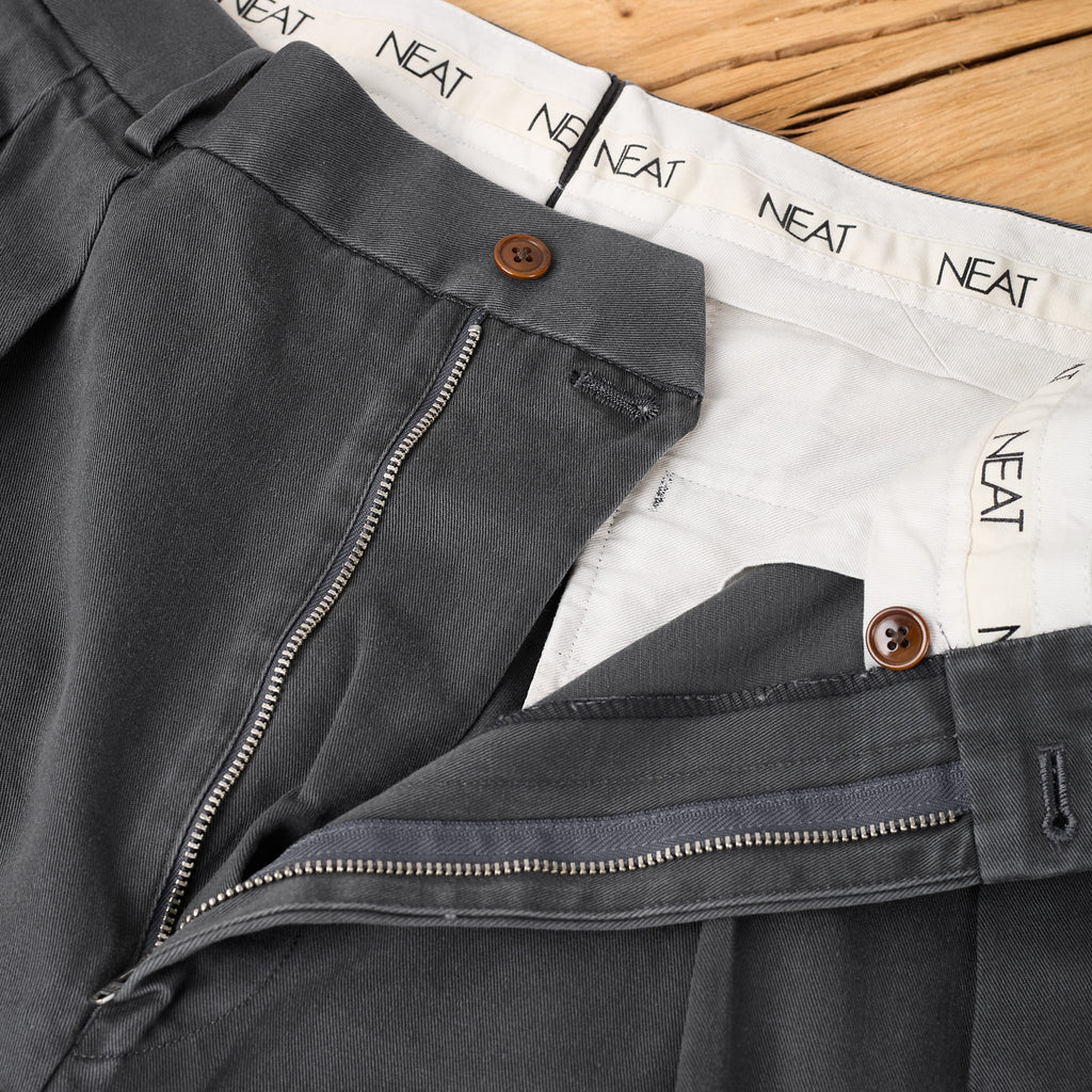 neat | neat chino fade gray - Bild 4