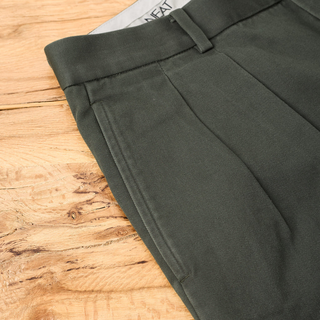 neat | neat chino fade olive - Bild 5