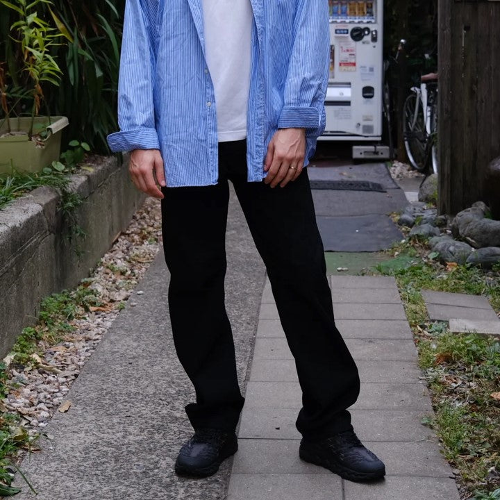 nimude | vinz 13oz black jeans - wide straight - Bild 2