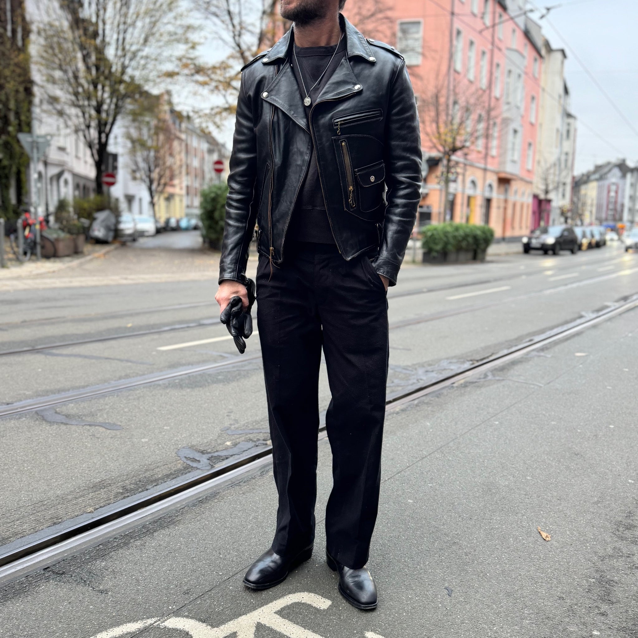 old joe brand | double-pleated smarty trouser - onyx – stuf|f-official