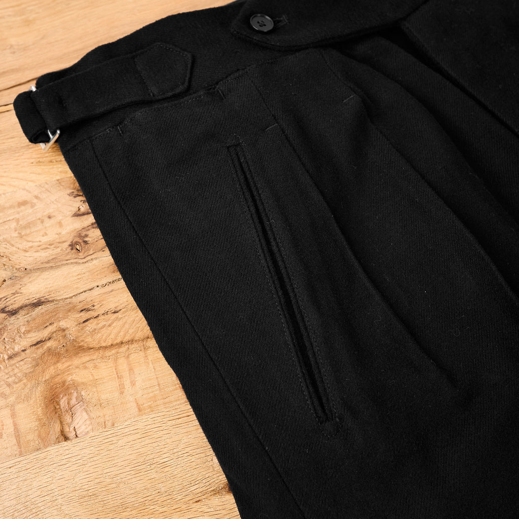old joe brand | double-pleated smarty trouser - onyx - Bild 3