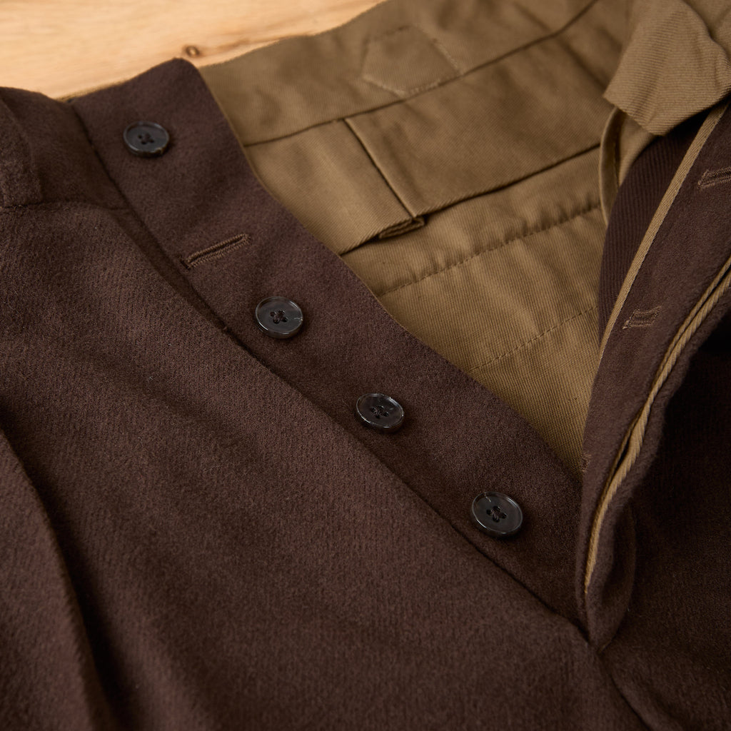 old joe brand | double-pleated smarty trouser - whisky - Bild 2