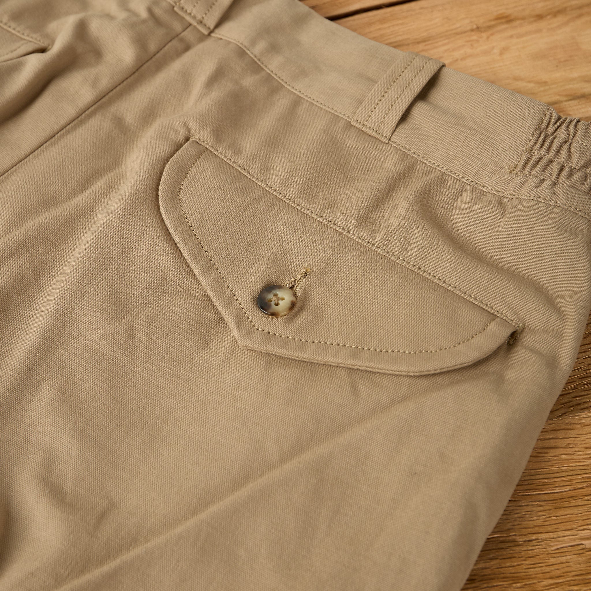 old joe brand | front tuck army trouser - dune – stuf|f-official