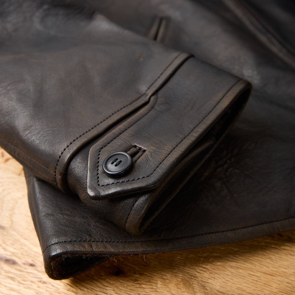 old joe brand | patina horse-hide hendrick jacket - patina brown - Bild 6