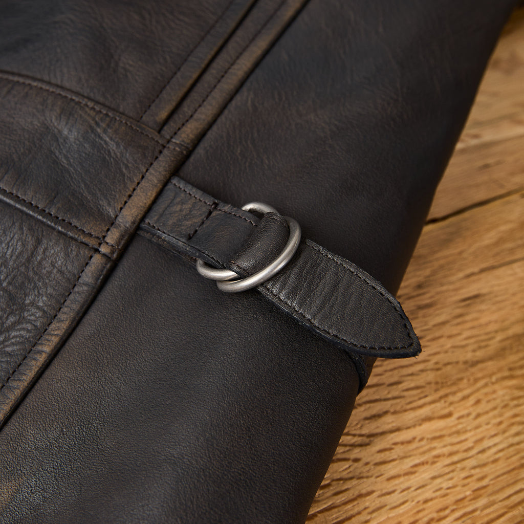 old joe brand | patina horse-hide hendrick jacket - patina brown - Bild 7