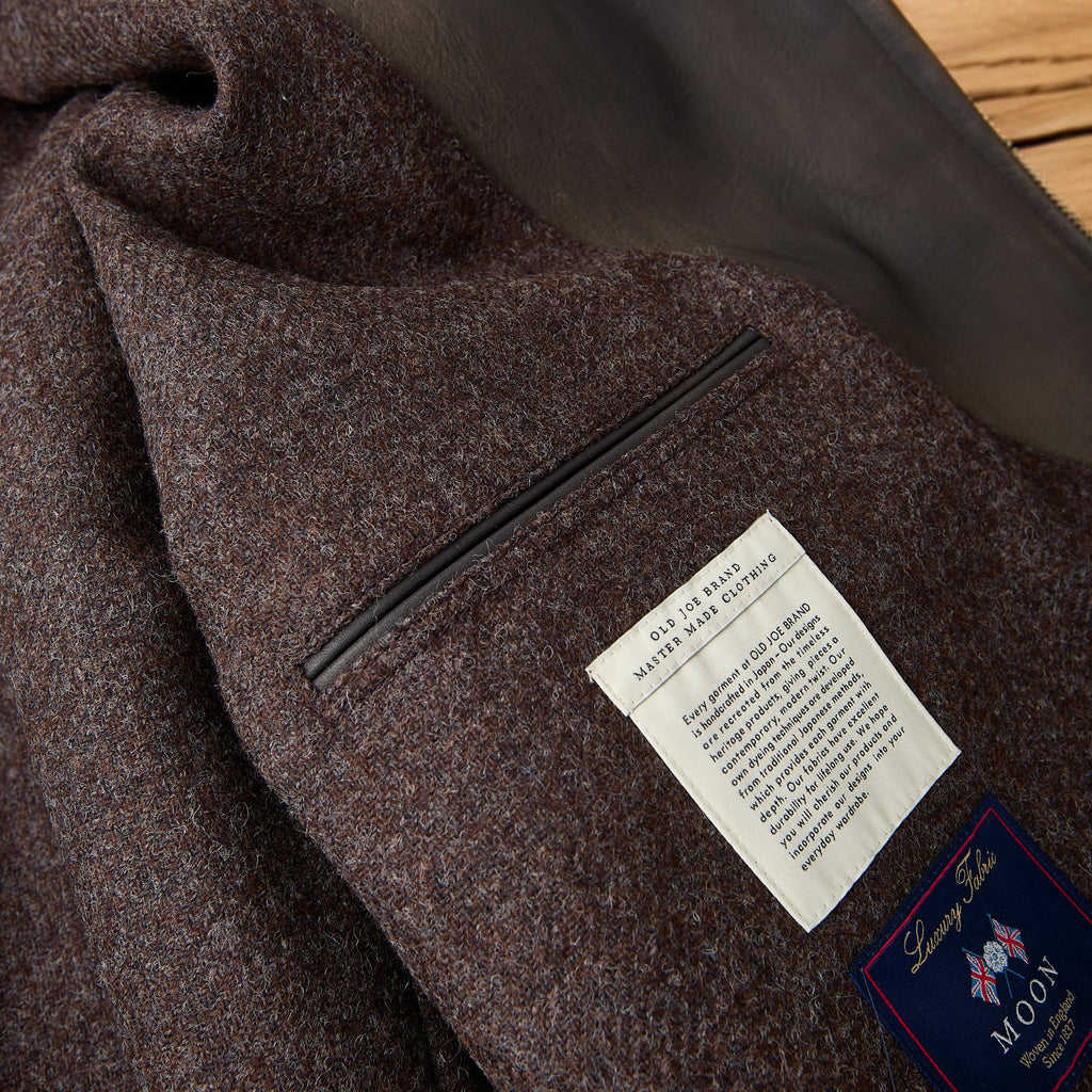 old joe brand | patina horse-hide hendrick jacket - patina brown - Bild 8