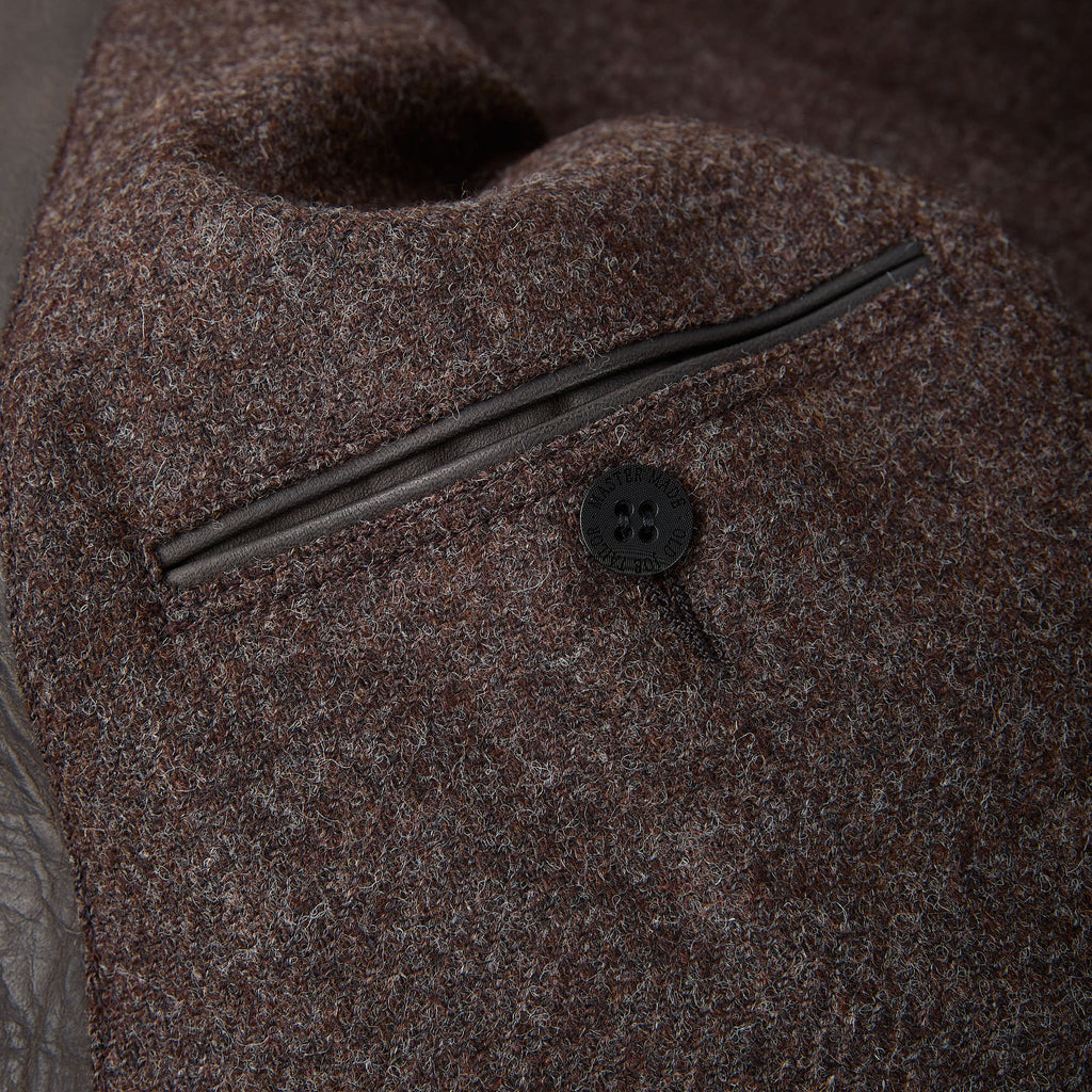 old joe brand | patina horse-hide hendrick jacket - patina brown - Bild 9