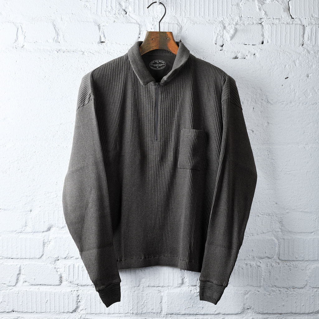 old joe brand | quater zip cotton yak ribed shirts 261oj-ct03
