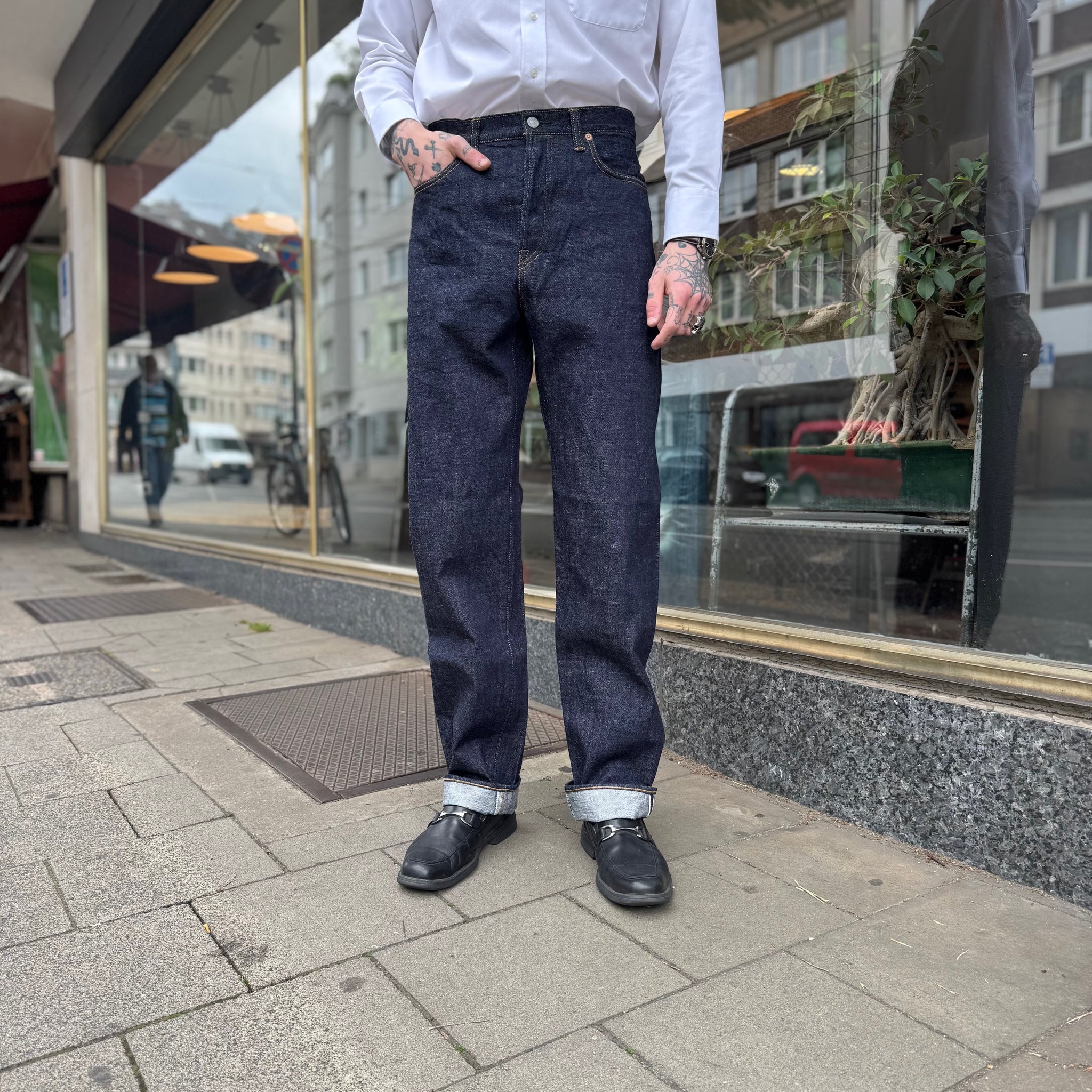 omoto denim | 0815 13.5oz denim loose fit – stuf|f-official