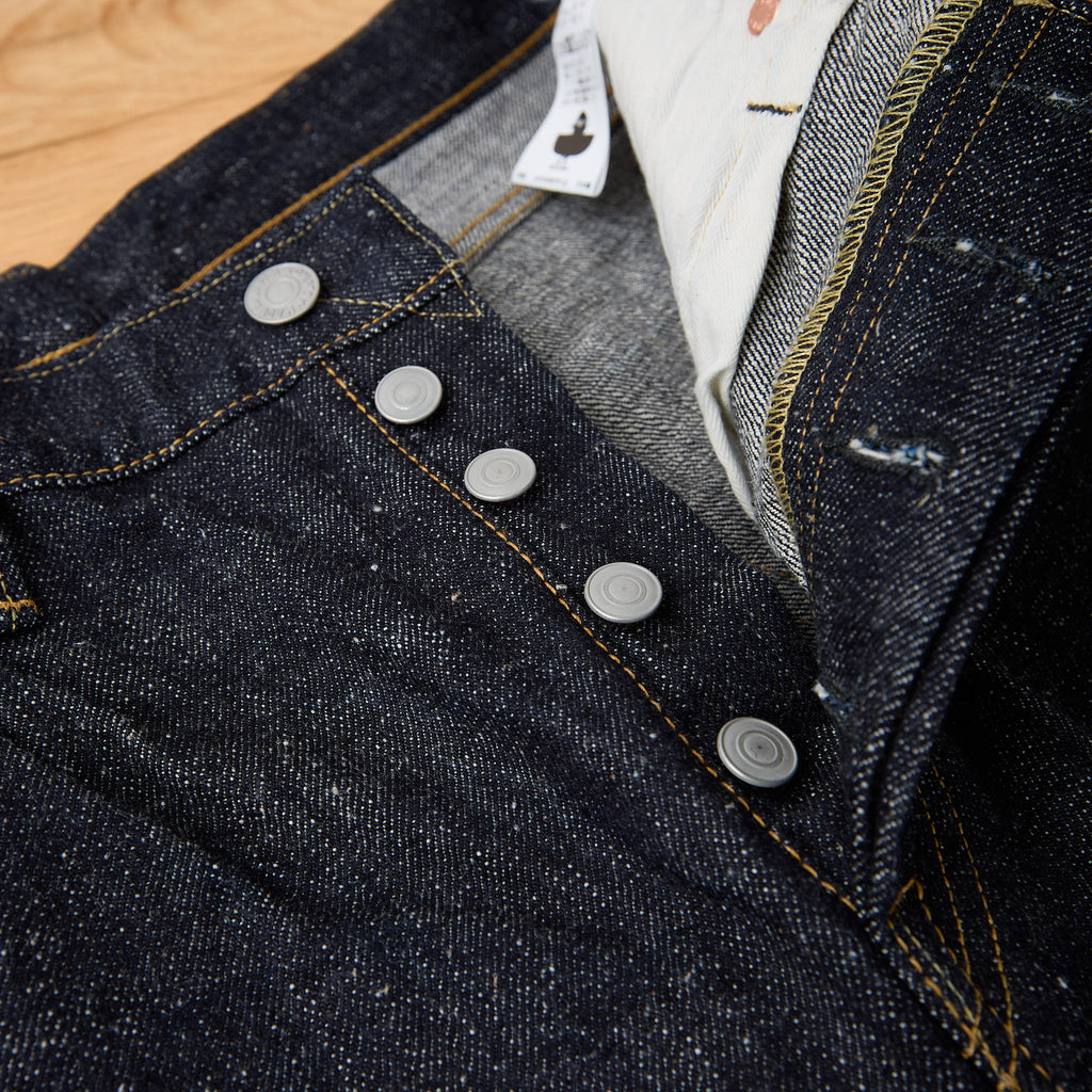 omoto denim | 0611 15.5oz slub nep relax fit jeans - Bild 3